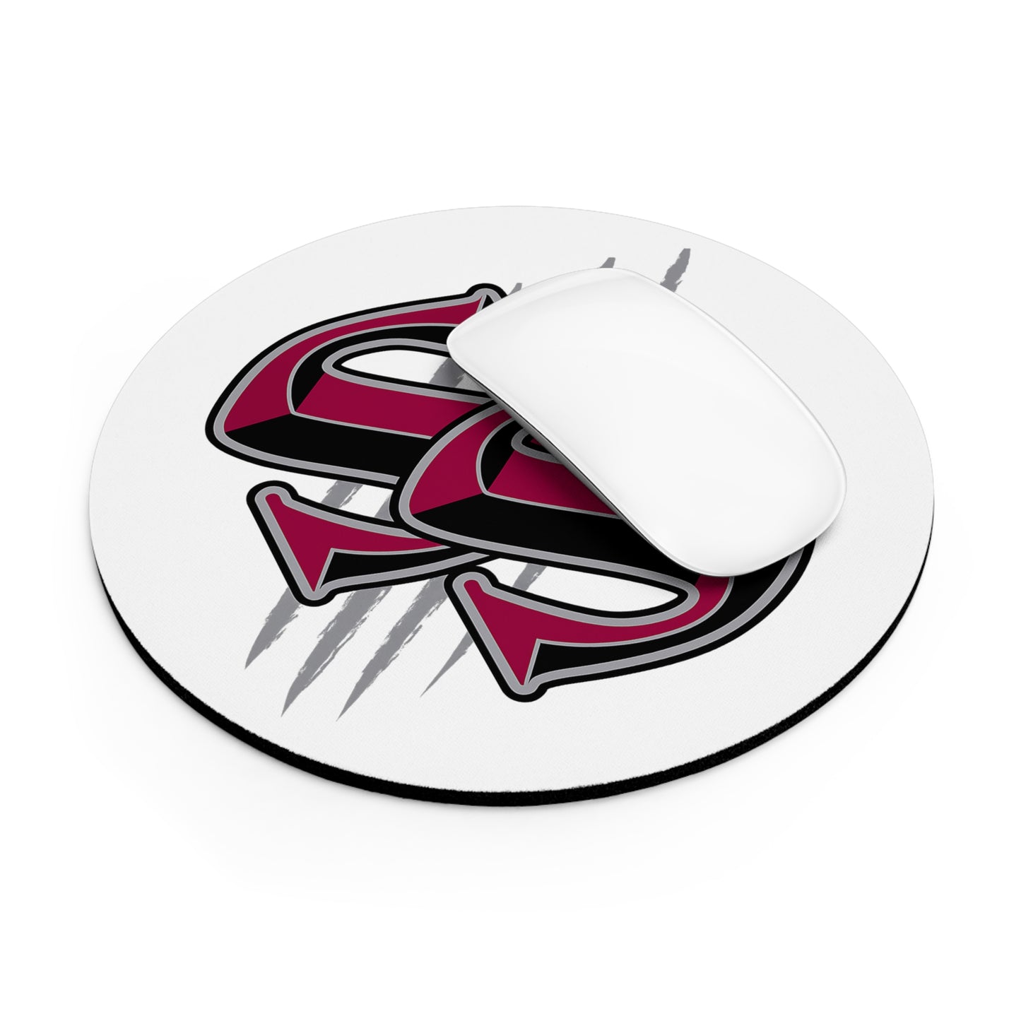 Siloam Springs Panthers Round Mouse Pad
