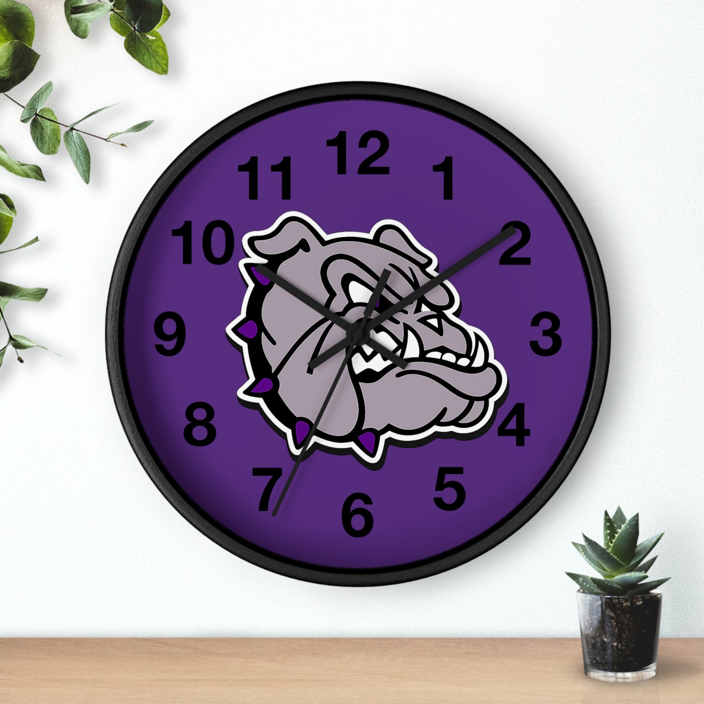 Fayetteville Bulldogs Wall Clock