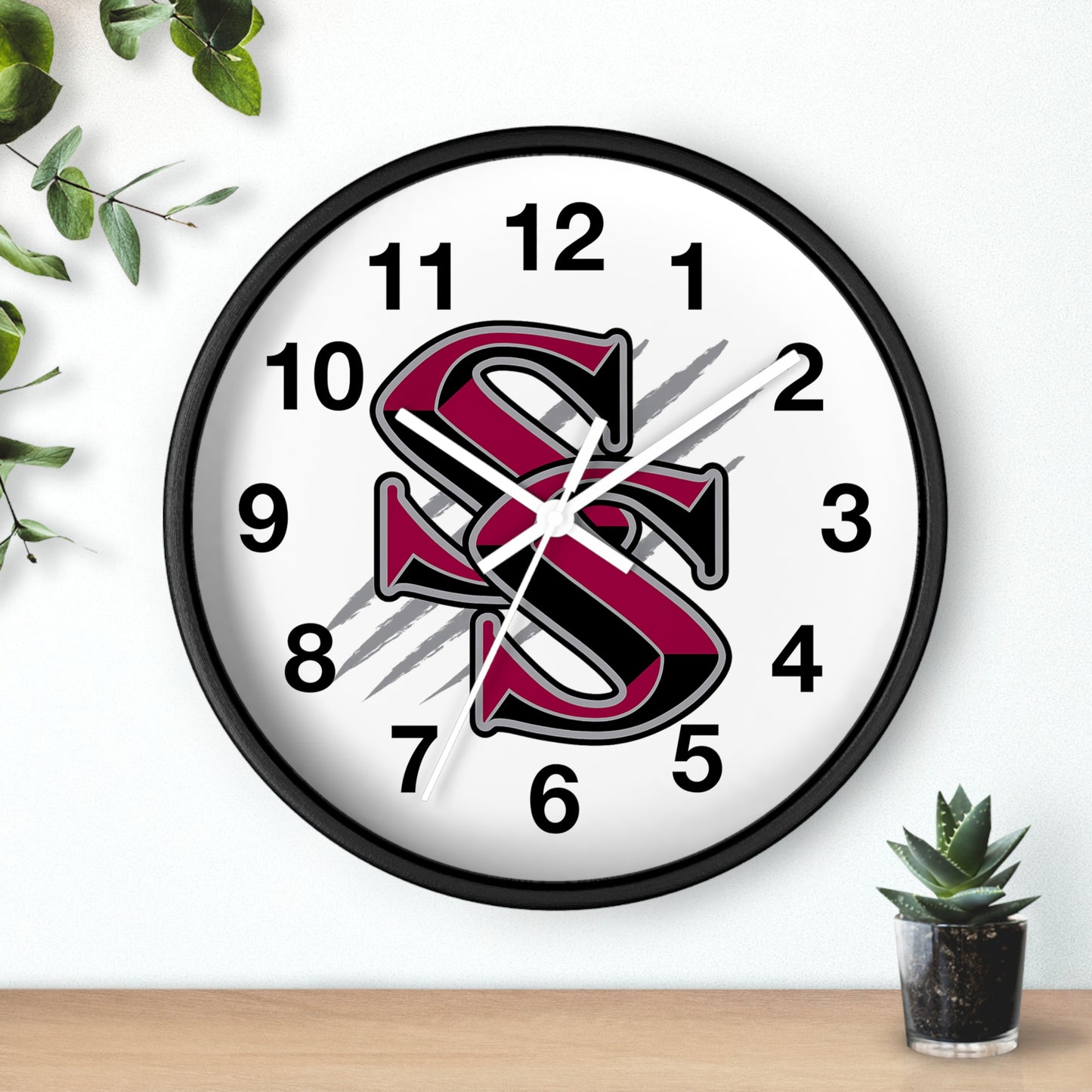 Siloam Springs Panthers Wall Clock