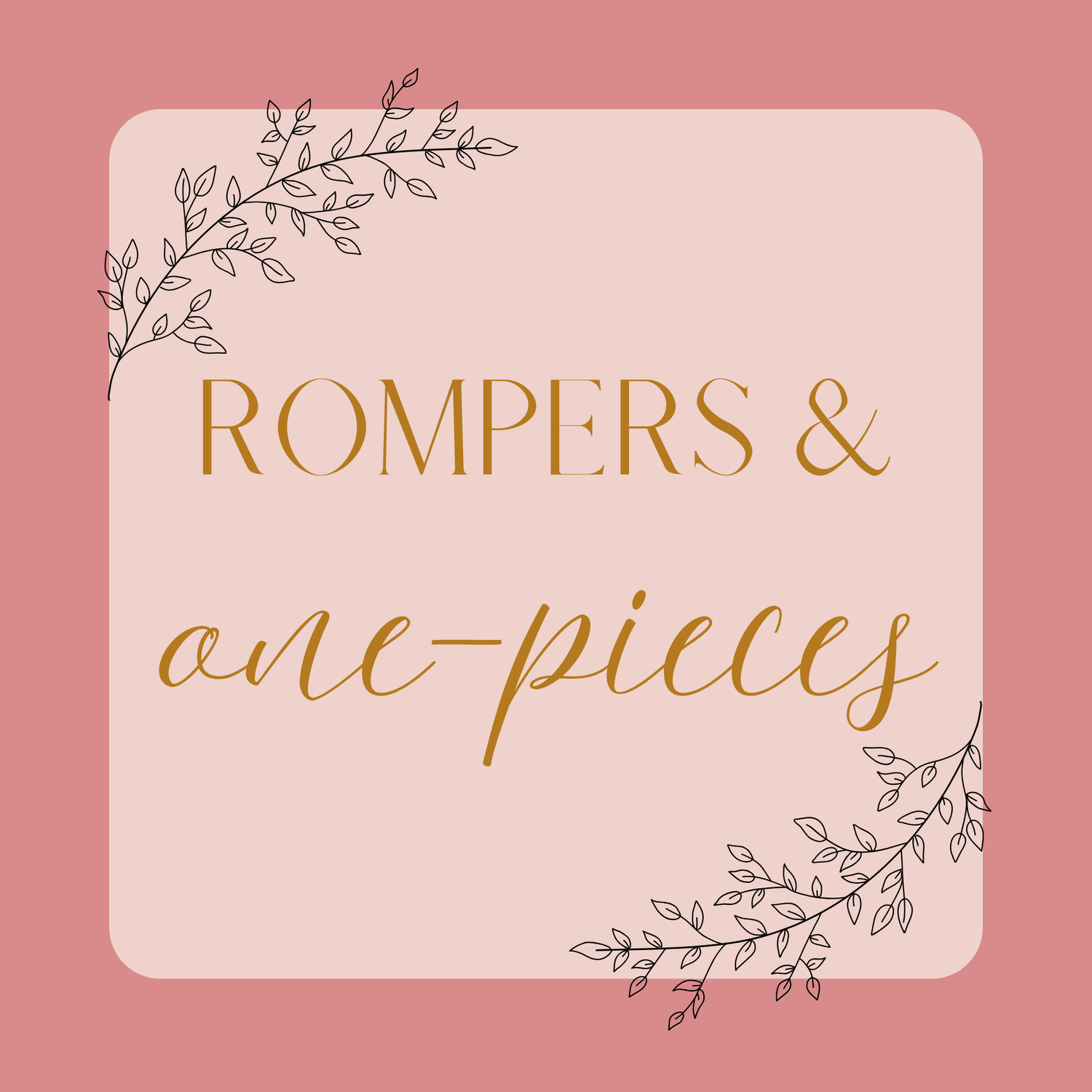 Rompers & One-Pieces