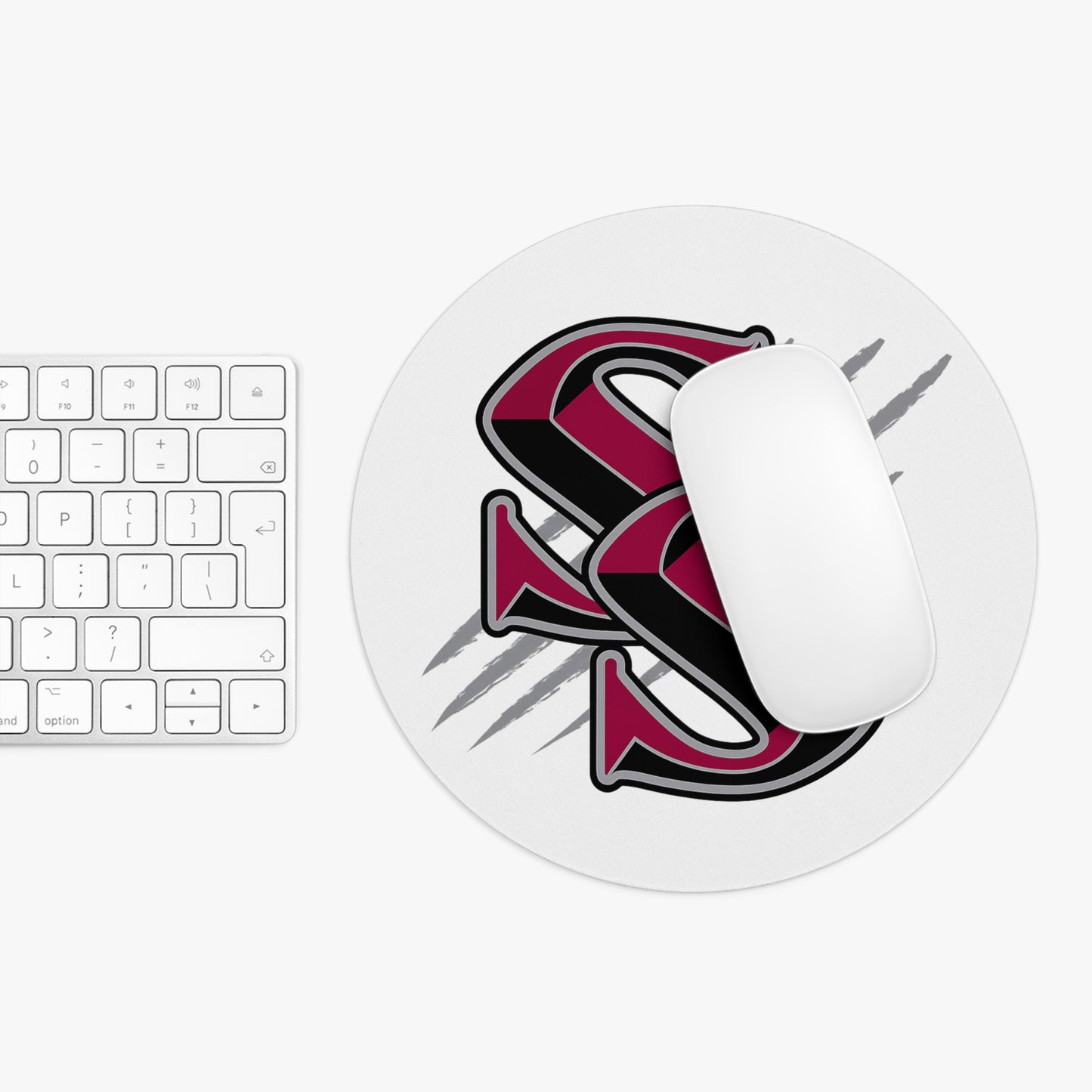 Siloam Springs Panthers Round Mouse Pad