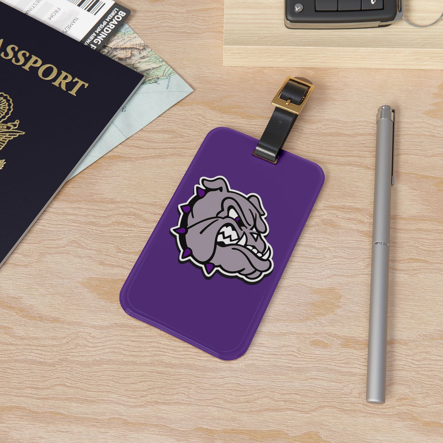 Fayetteville Bulldogs Luggage Tag