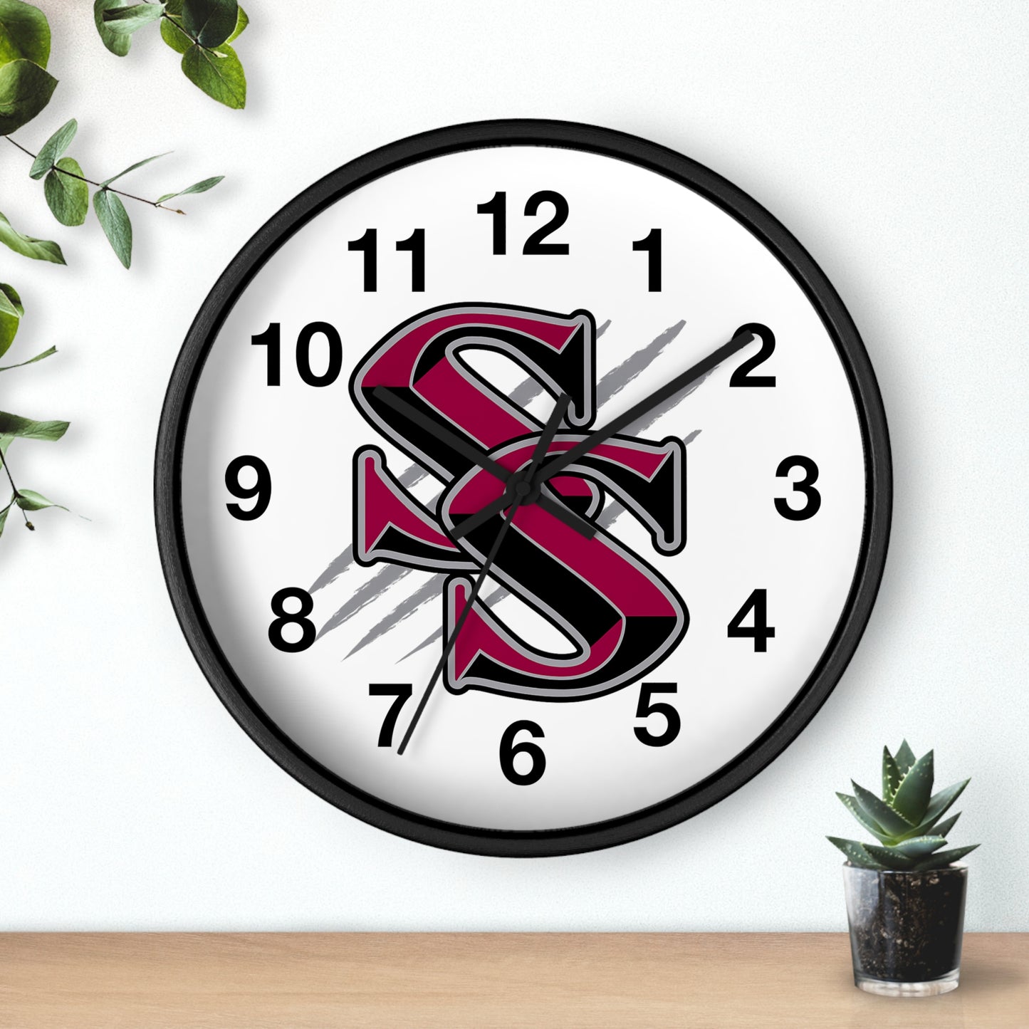 Siloam Springs Panthers Wall Clock