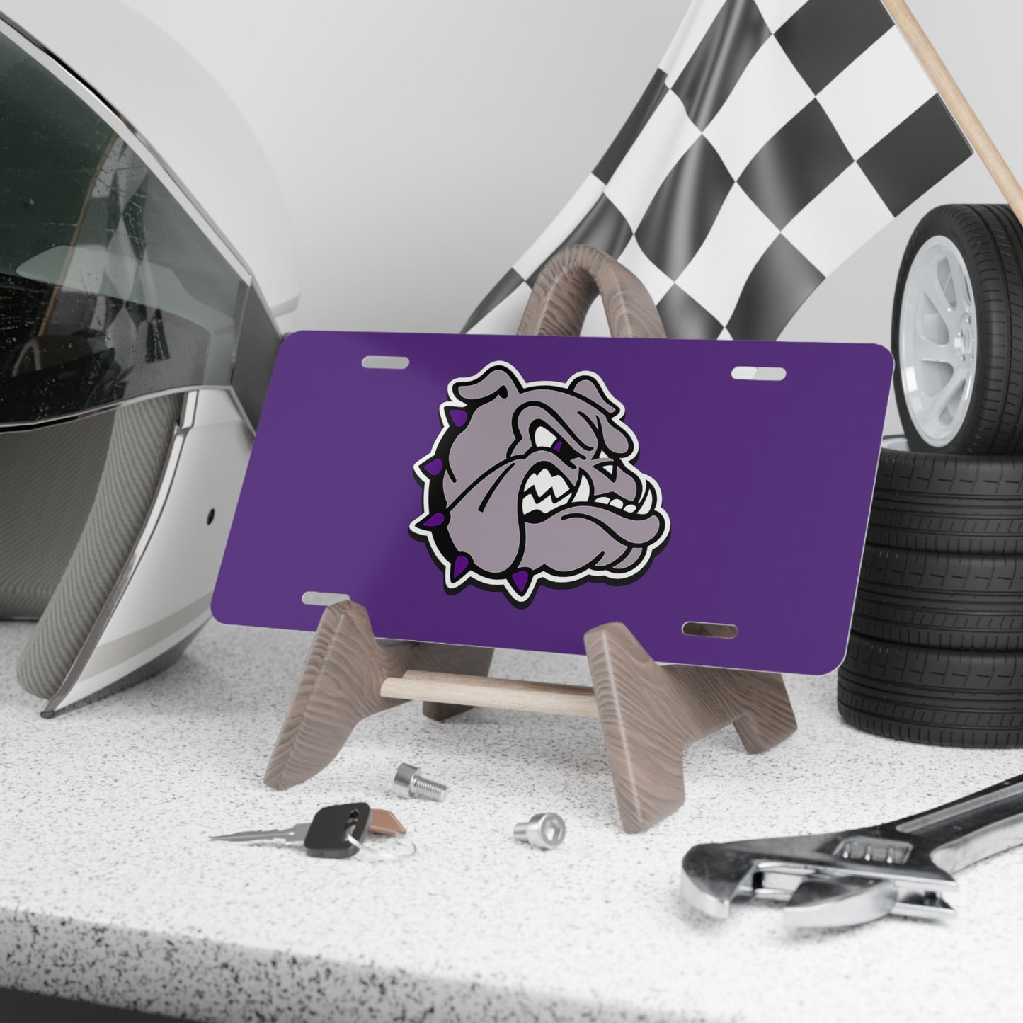 Fayetteville Bulldogs License Plate
