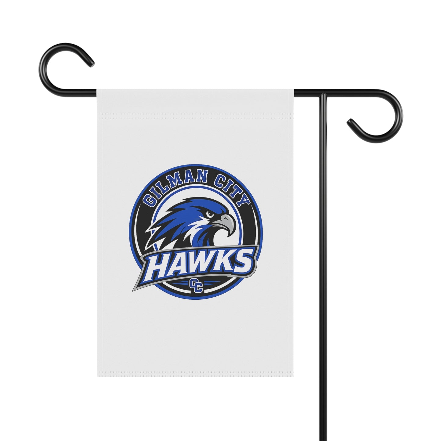 Gilman City Hawks Garden Flag