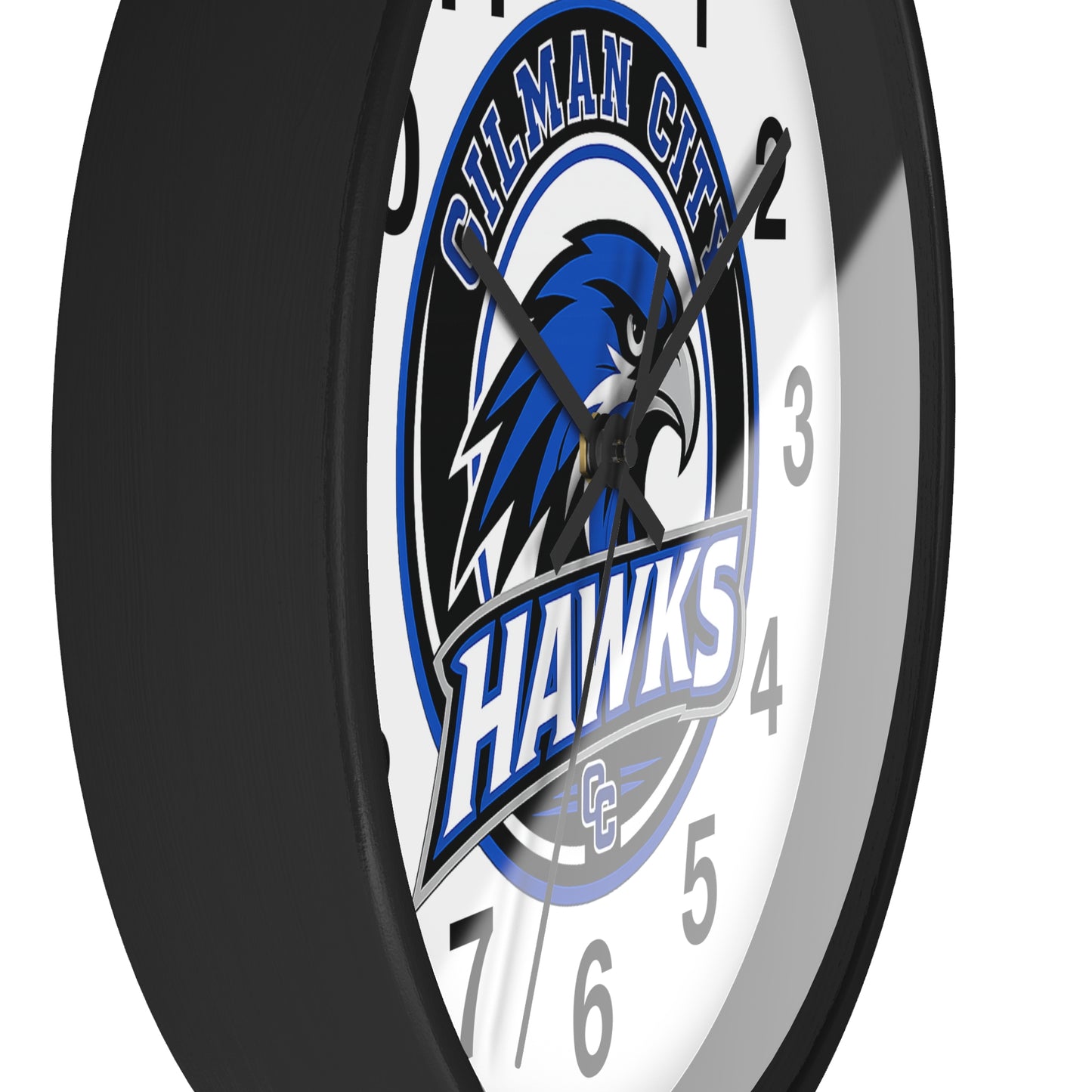 Gilman City Hawks Wall Clock