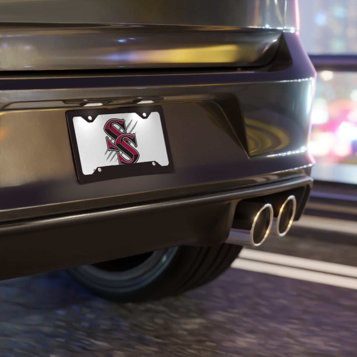 Siloam Springs Panthers License Plate