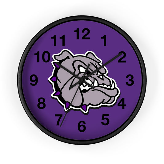 Fayetteville Bulldogs Wall Clock