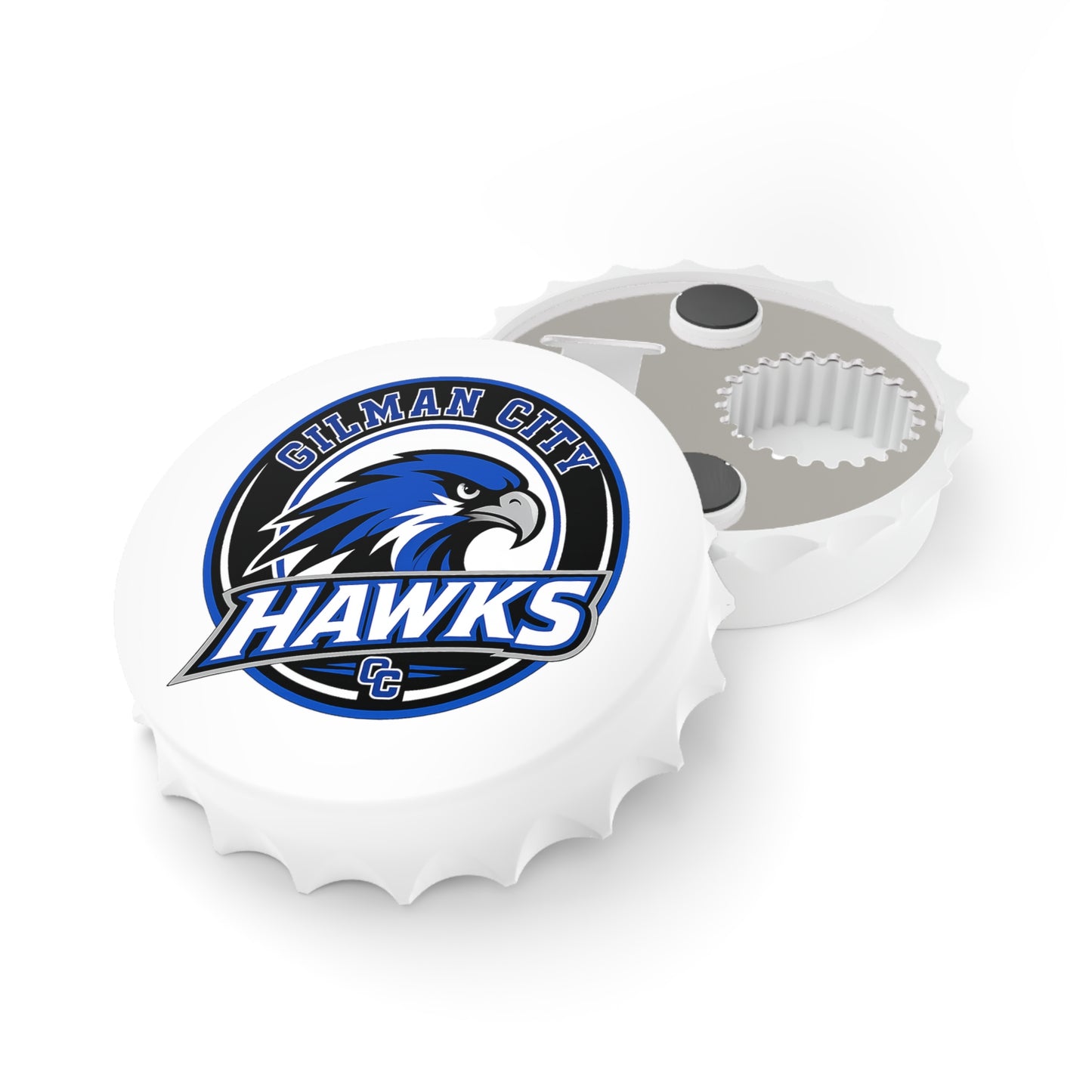 Gilman City Hawks Bottle Opener