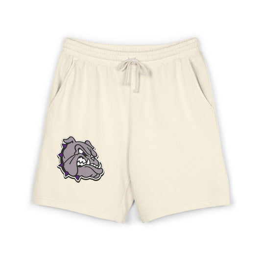 Bulldog Logo Sweat Shorts — Lightweight Fleece Casual Shorts