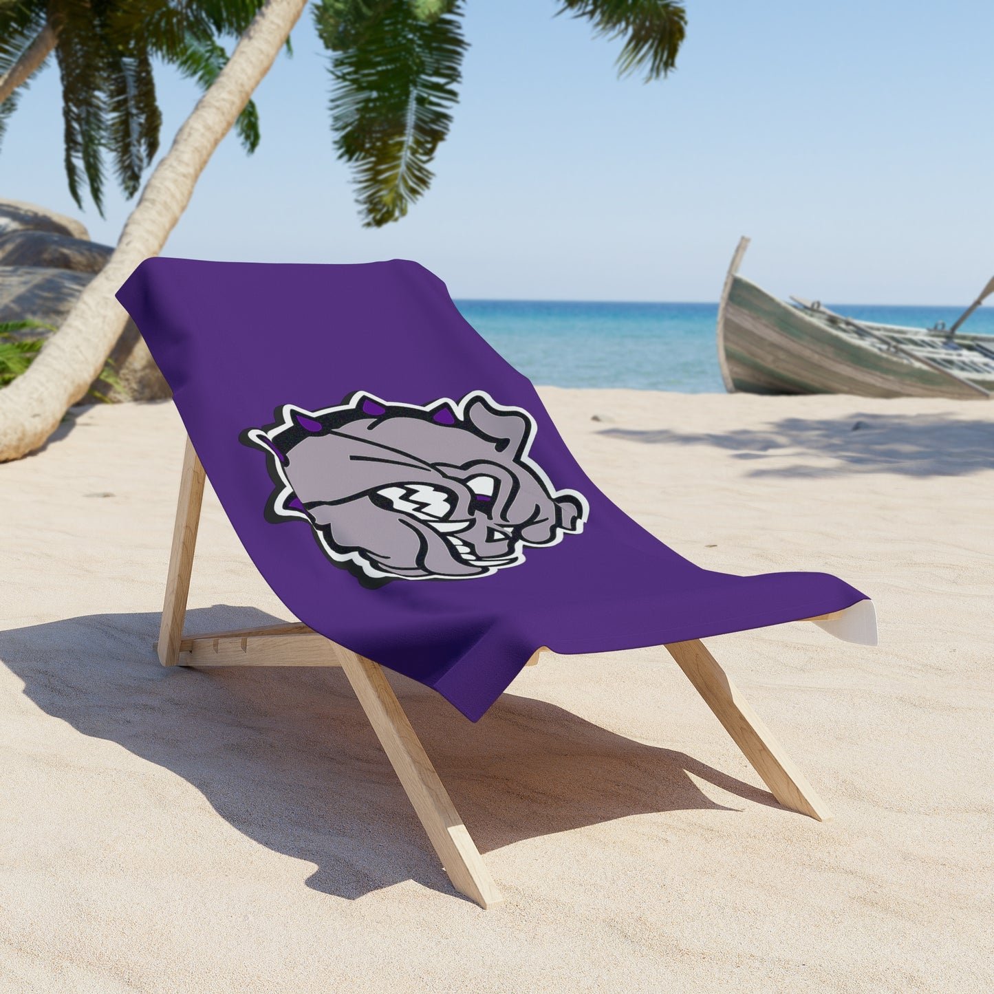 Fayetteville Bulldogs Beach Towel