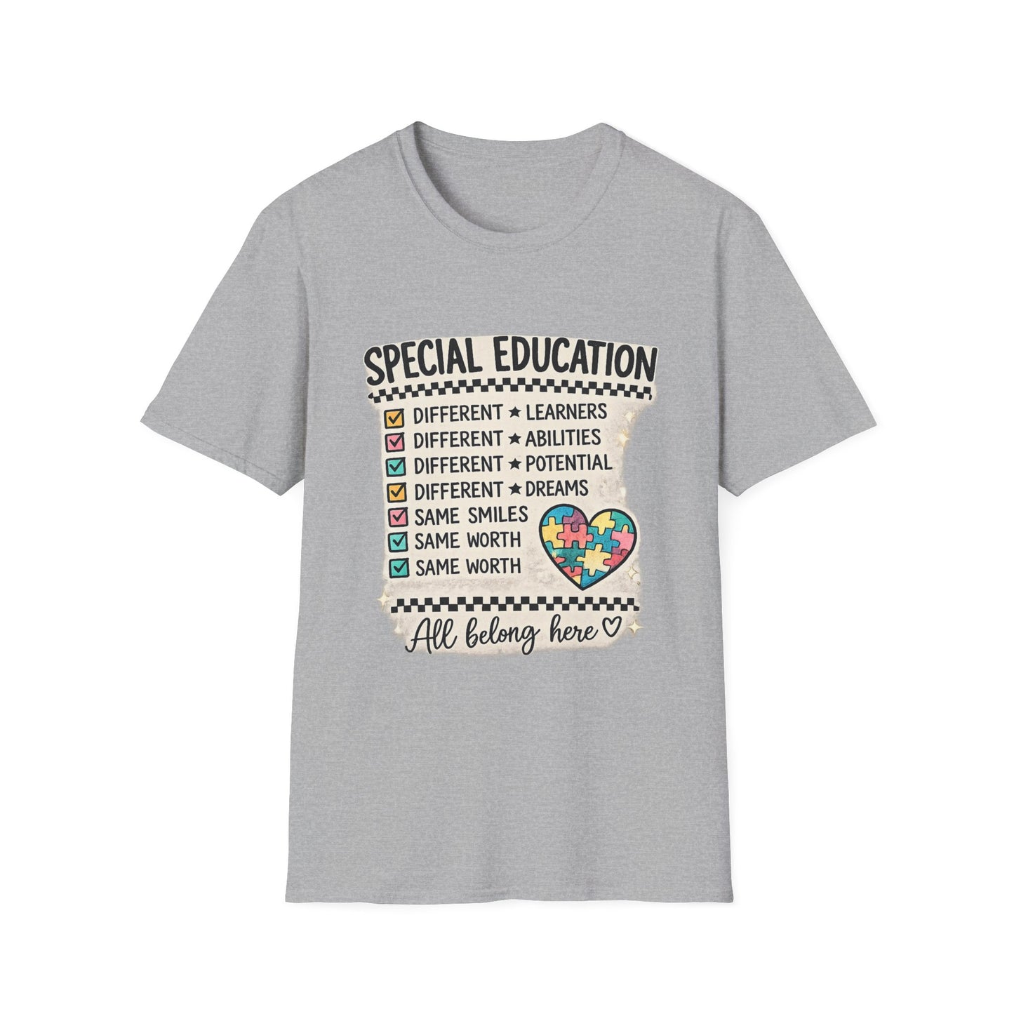 Different Learners, Same Worth