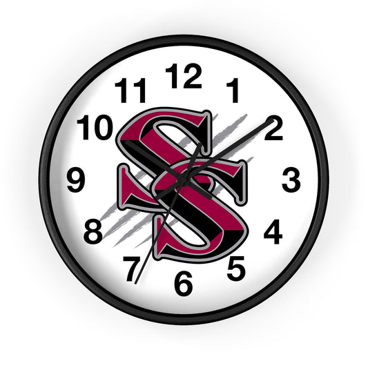 Siloam Springs Panthers Wall Clock