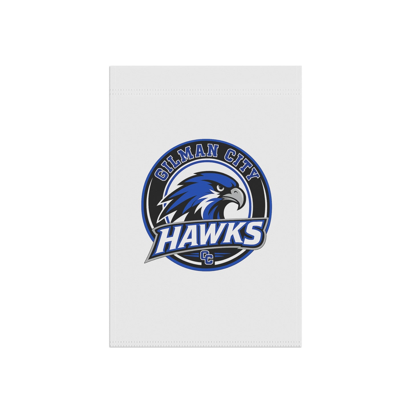 Gilman City Hawks Garden Flag