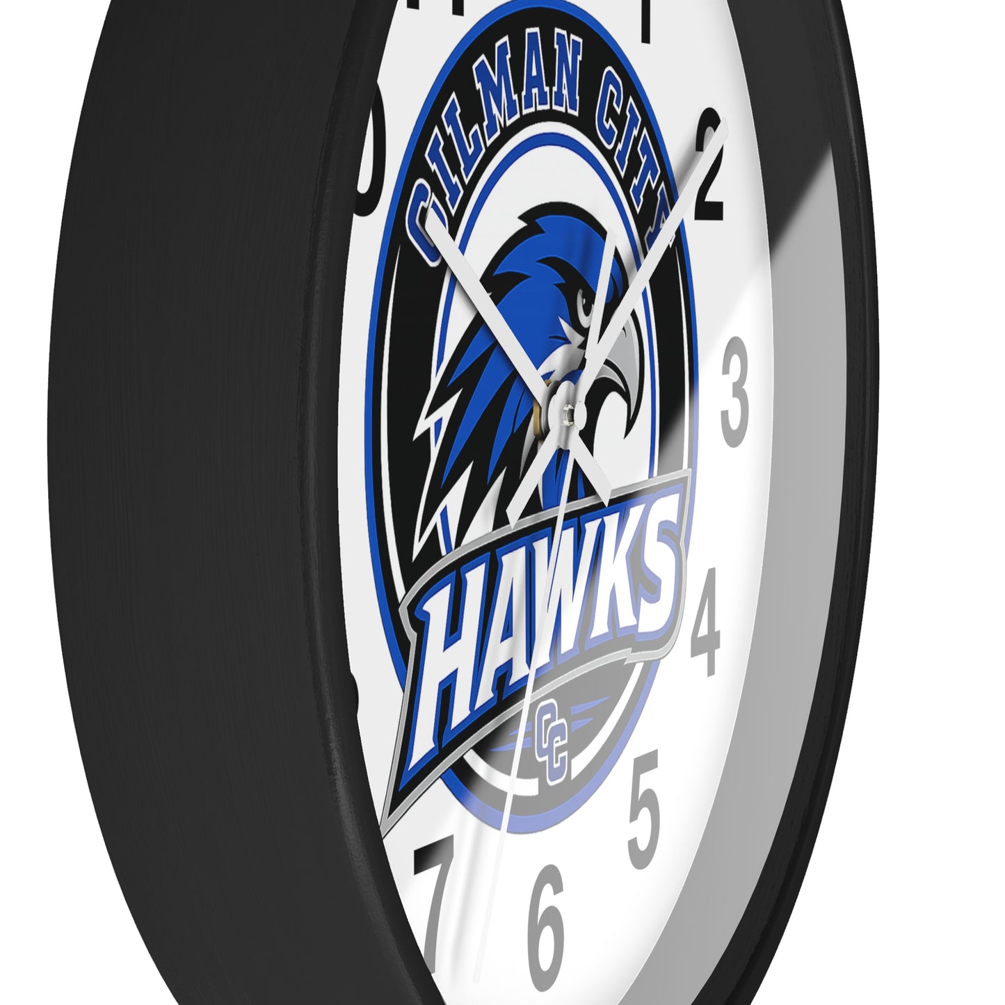 Gilman City Hawks Wall Clock