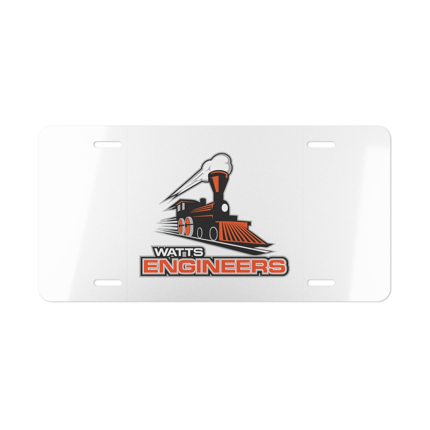 Watts Engineers License Plate