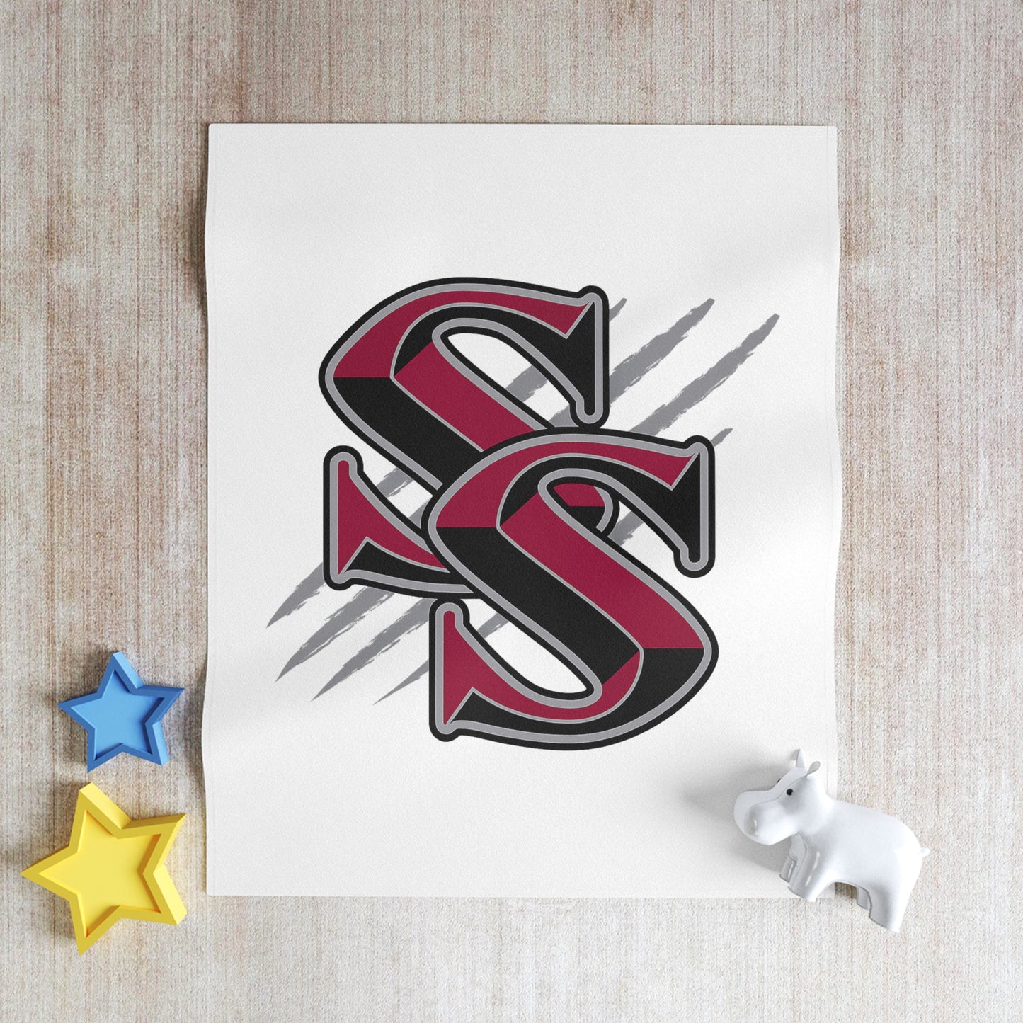 Siloam Springs Panthers Throw Blanket