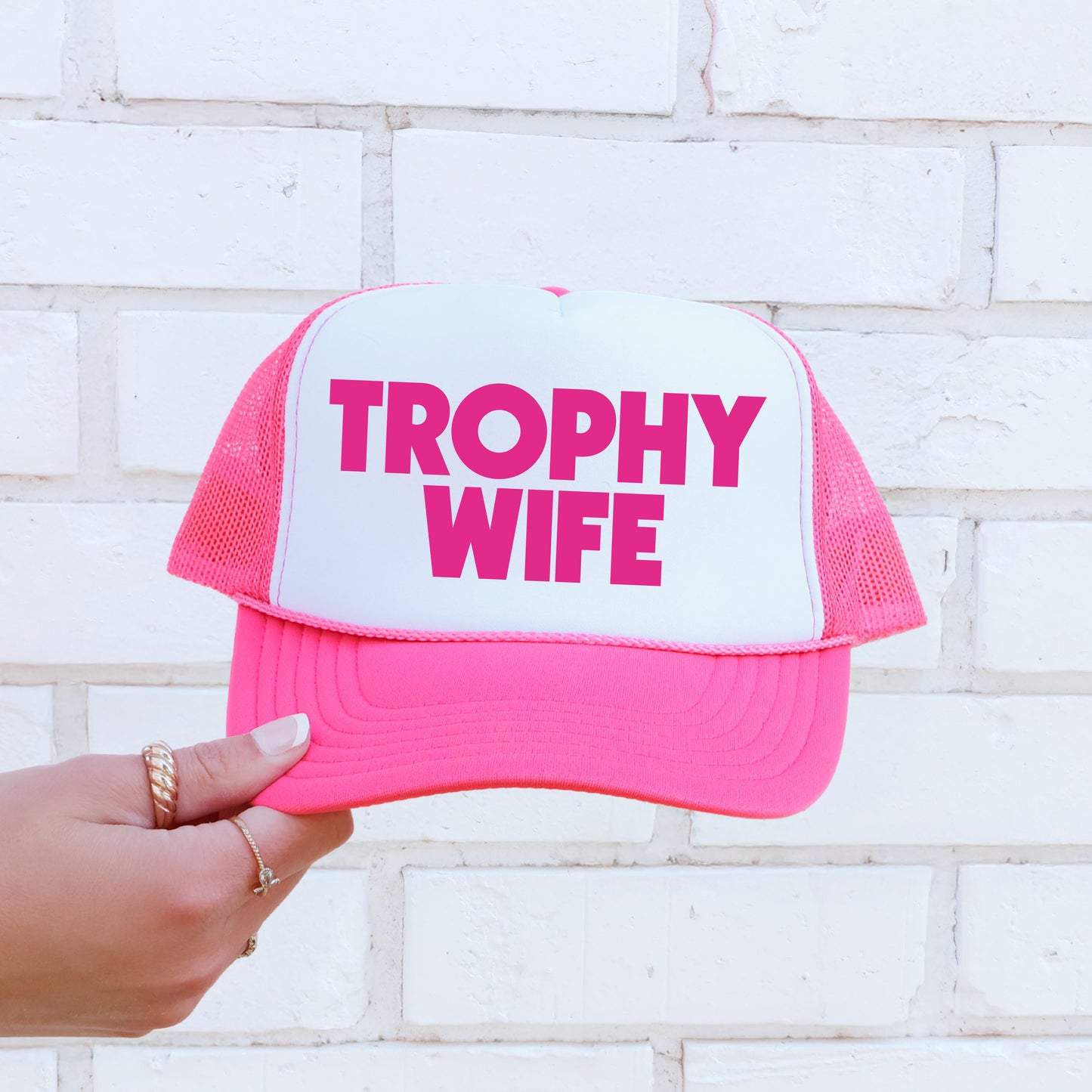 Trophy Wife Trucker Hat